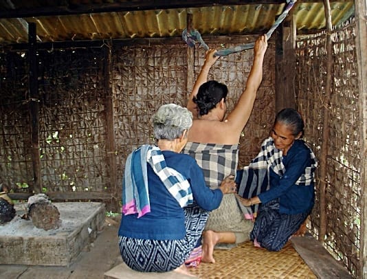 Traditional birth practice in Isaan