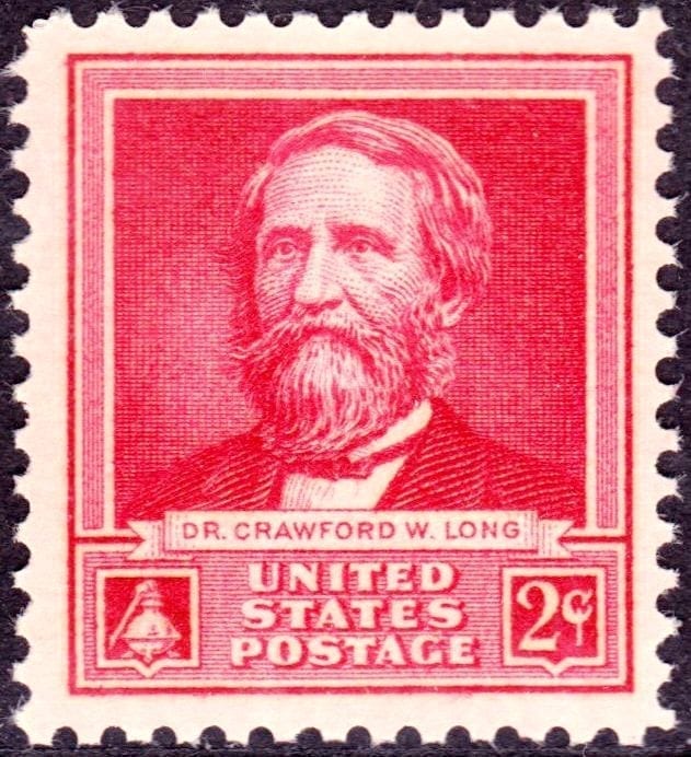 Stamp of Crawford W. Long