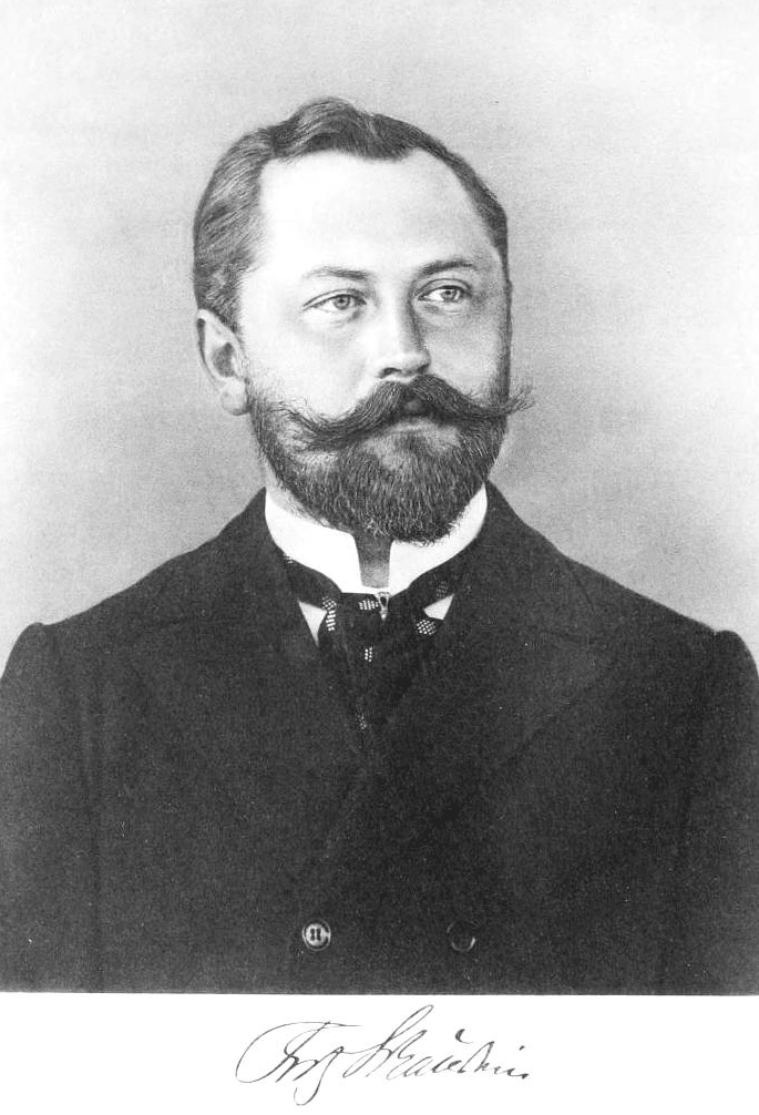 Portrait of Fritz Schaudinn, co-discoverer of syphilis