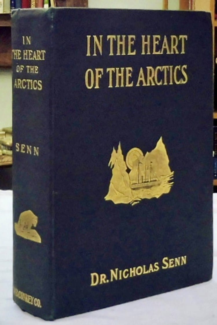 Cover of In The Heart of the Arctics by Nicholas Senn