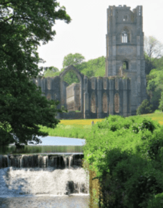 Tower of Fountains Abbey, North Yorkshire