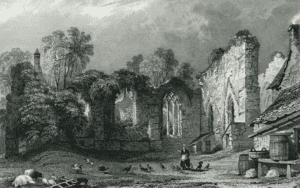 Finchale Priory, near St. Godric's cell