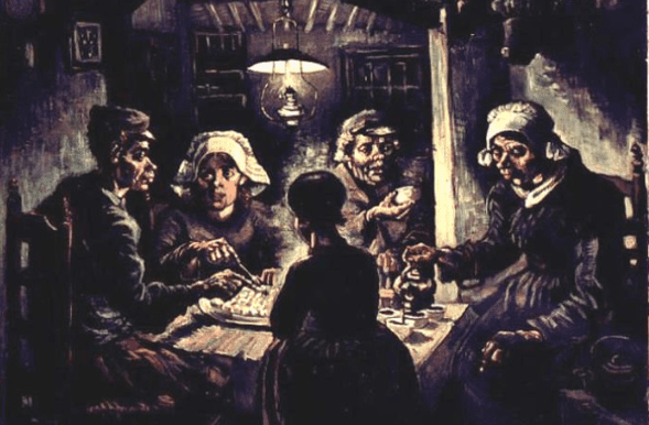 Van Gogh's Potato Eaters