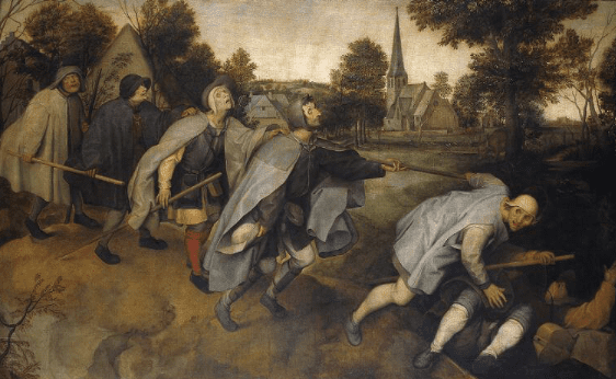 The Blind Leading the Blind, Pieter Bruegel