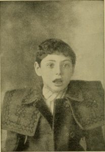 Boy with open mouth