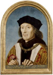 Bust portrait of King Henry VII of England